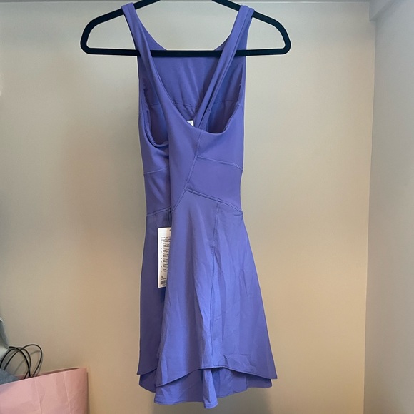 NWT Lululemon Size 12 Court Crush Dress Charged Indigo CHAI Tennis Sporty Chic - Picture 4 of 7